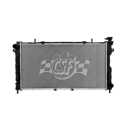 Csf 3631 1 Row Plastic Tank Aluminum Core Radiator 3631